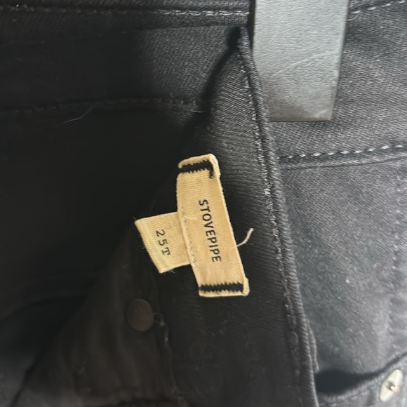 Madewell Women's Black Straight Leg Jeans - Picture 9 of 9